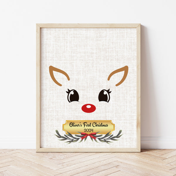 Christmas Crafts For Babies | Baby's First Christmas Keepsake | Ollie + Hank