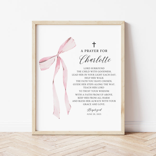 Baptism Gift For Girl | Personalized Baptism Gift | Ollie + Hank