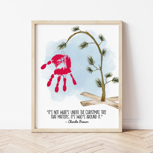 Christmas Activities For Kindergarten | Christmas Tree Handprint Craft | Ollie + Hank