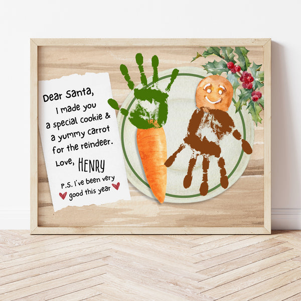 Christmas Crafts For Infants | Cookies For Santa | Ollie + Hank