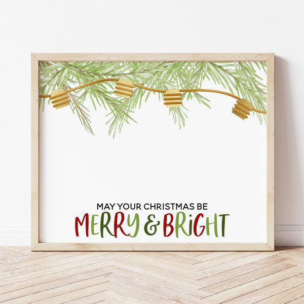 Christmas Handprint Art | Christmas Lights Craft For Preschoolers | Ollie + Hank