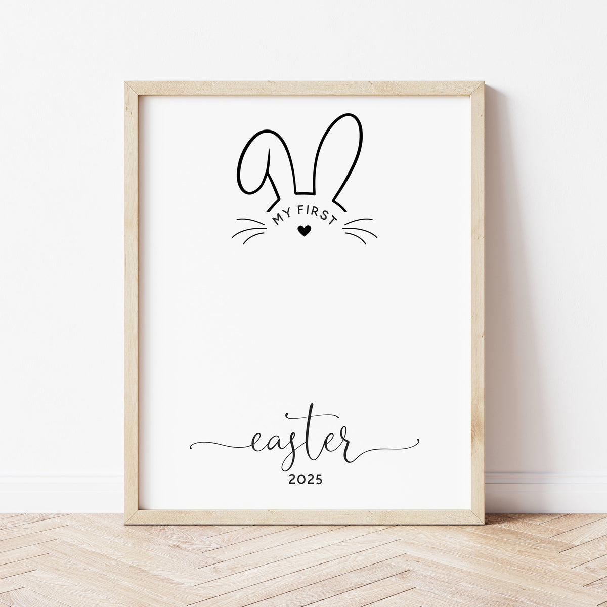 Easter Crafts For Infants | Easter Footprint Crafts | Ollie + Hank for Free Printable Easter Wall Art