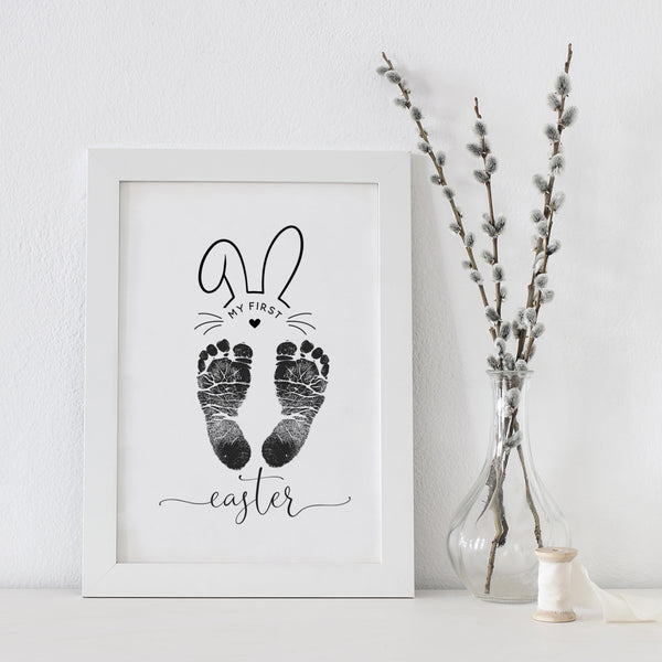 Easter Crafts For Infants | Easter Footprint Crafts | Ollie + Hank