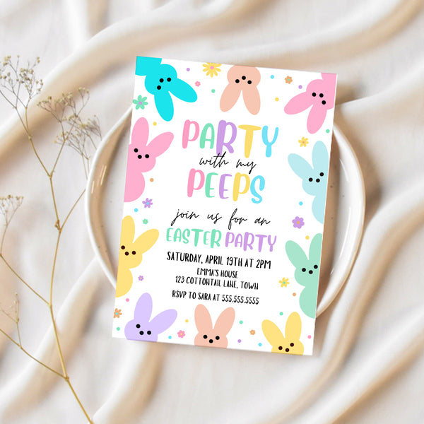 Easter Egg Hunt Invitation | Easter Invitation | Ollie + Hank