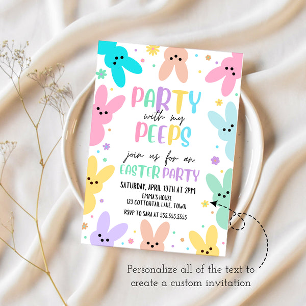 Easter Egg Hunt Invitation | Easter Invitation | Ollie + Hank