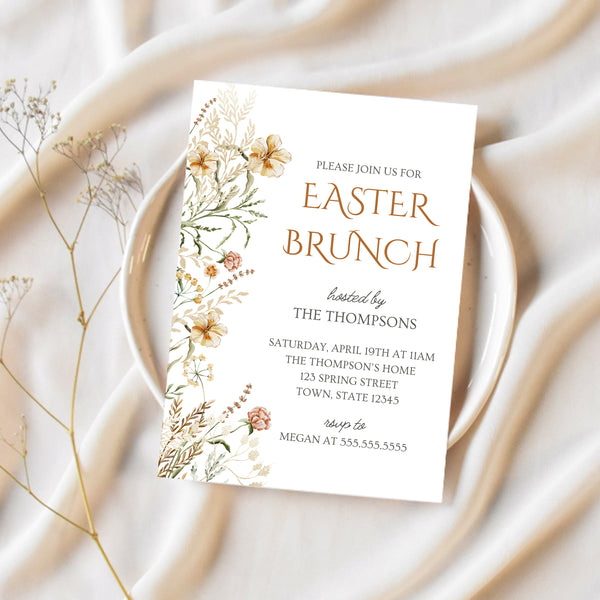 Easter Invitation | Easter Brunch Invitation | Ollie + Hank