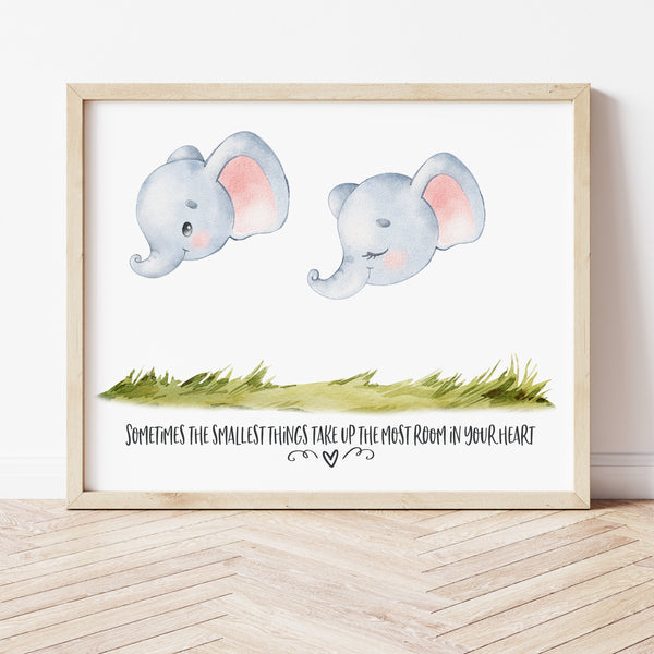 Elephant Handprint Craft | Ollie + Hank