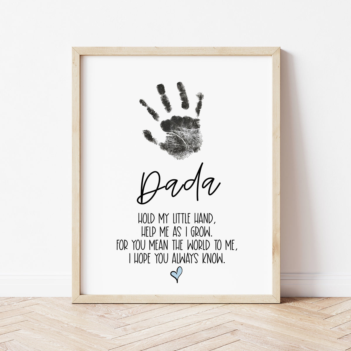 handprint fathers day ideas for papa