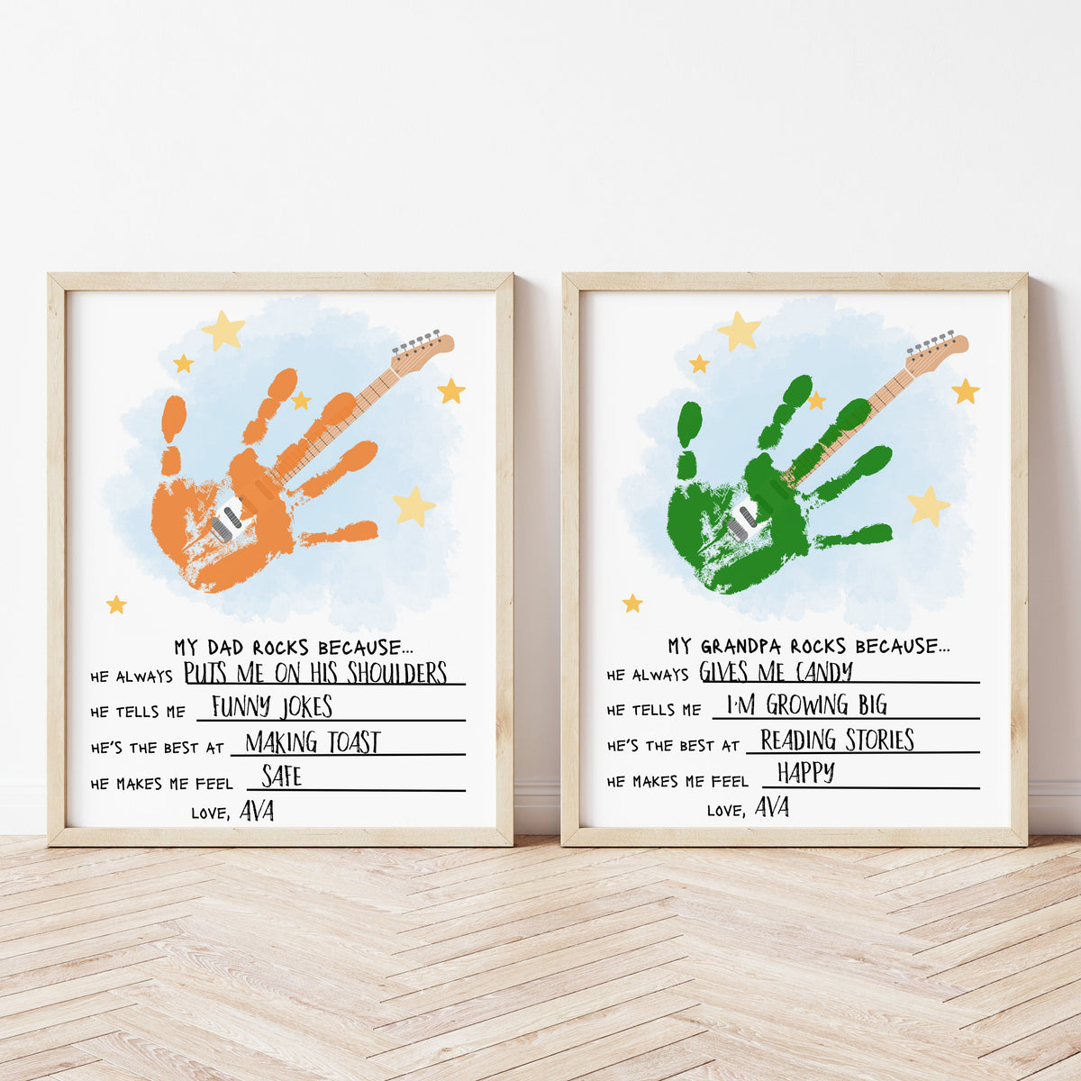 Toddler Fathers Day Gifts From Child Diy Fathers Day Gifts From
