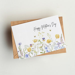 Flower Mothers Day Card | Floral Mothers Day Card | Ollie + Hank