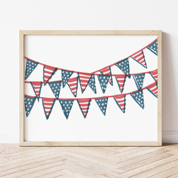 Fourth Of July Artwork | Ollie + Hank