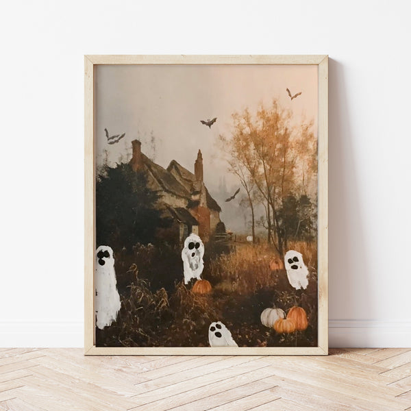 Ghost Craft For Toddlers | Ghost Handprint Craft | Ollie + Hank