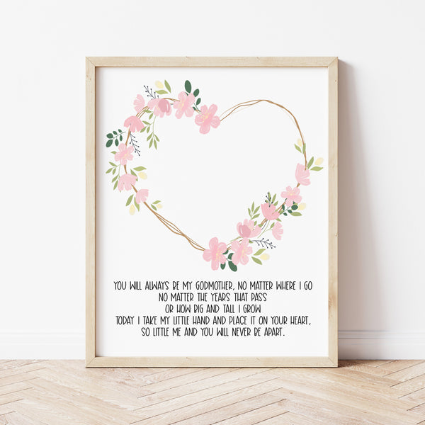 Godmother Card Mother's Day | Godmother Poem | Ollie + Hank