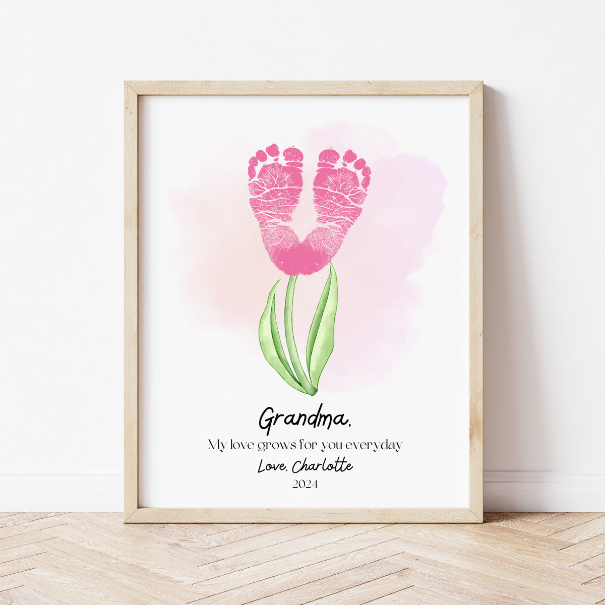 Handprint Mothers Day Gift Ideas For Grandma Mother's Day