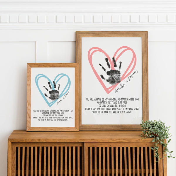 Grandparents Day Activities | Grandparents Day Handprint Craft | Ollie + Hank