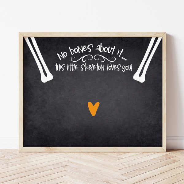 Skeleton Preschool Craft | Halloween Handprint Art | Ollie + Hank