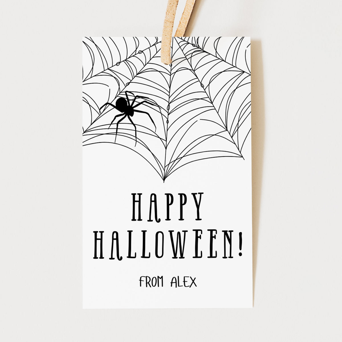 ハロウィン Halloween 直筆サイン色紙 halloweentreattags_1200x1200.
