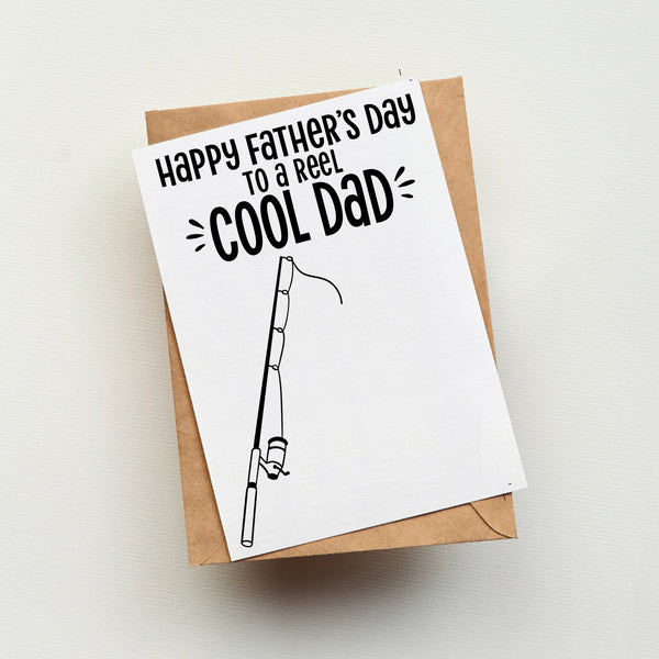 Fathers Day Card Fishing | Handprint Fathers Day Card | Ollie + Hank