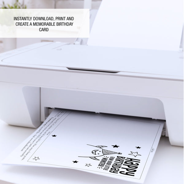 Homemade Handprint Birthday Cards | Ollie + Hank