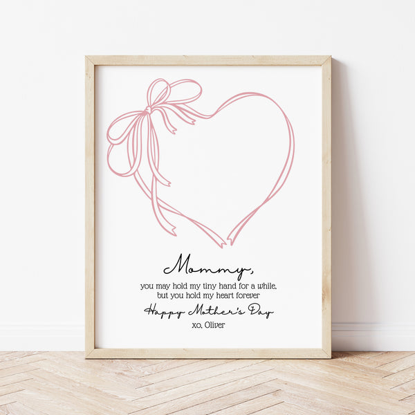 Personalized Mother's Day Gift | Mother's Day Gift From Child | Ollie + Hank