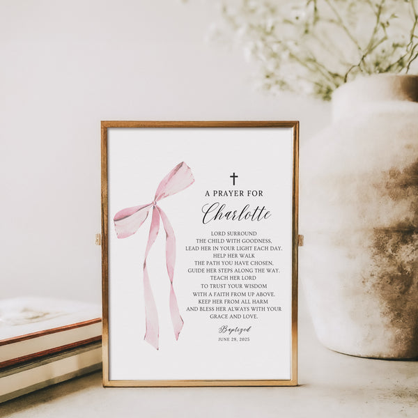 Baptism Gift For Girl | Personalized Baptism Gift | Ollie + Hank