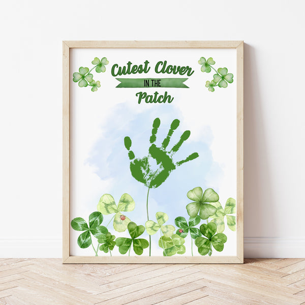 Shamrock Craft | St Patricks Day Crafts For Preschoolers | Ollie + Hank