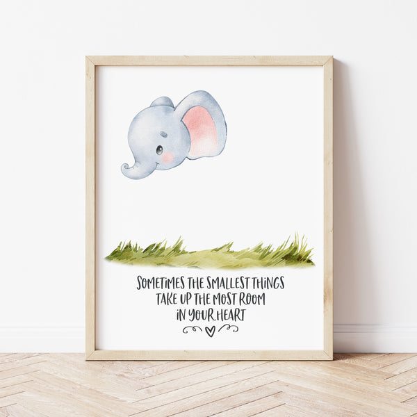 Sometimes The Smallest Things Take Up The Most Room In Your Heart | Ollie + Hank