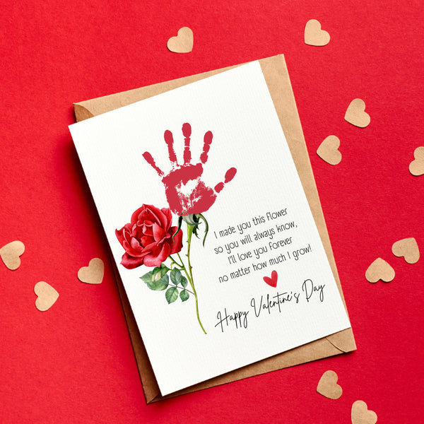 Valentine Flower Craft