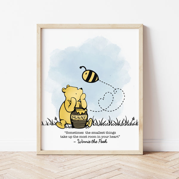 Handprint Art For Grandma | Winnie The Pooh Craft | Ollie + Hank