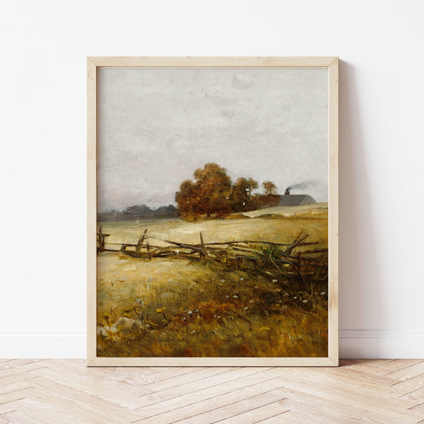Autumn Oil Painting | Autumn Fields | Ollie + Hank