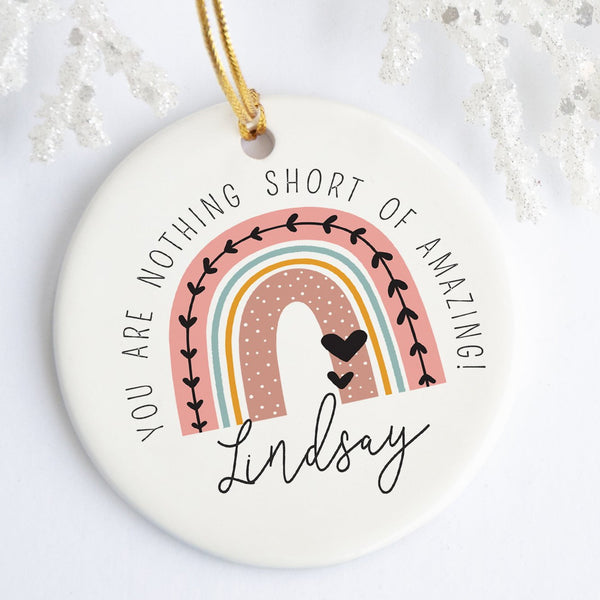 Coworker Thank You Gift | You Are Amazing Ornament | Ollie + Hank