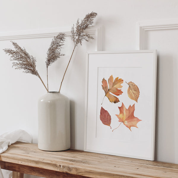 Fall Leaf Painting | Fall Leaf Art | Ollie + Hank