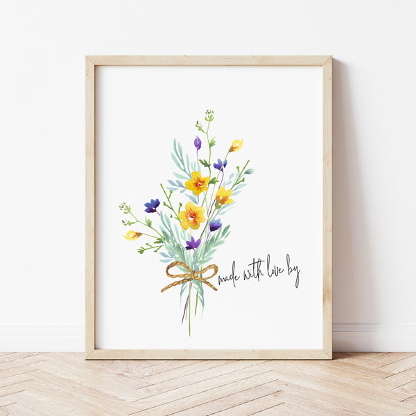 Flower Handprint Craft | Flower Handprint Art