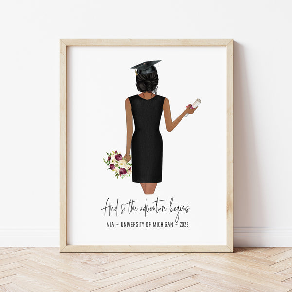 Graduation Gift For Sister | Graduation Print | Ollie + Hank