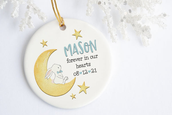 Infant Loss Ornament | Baby Bunny Memorial Ornament | Ollie + Hank
