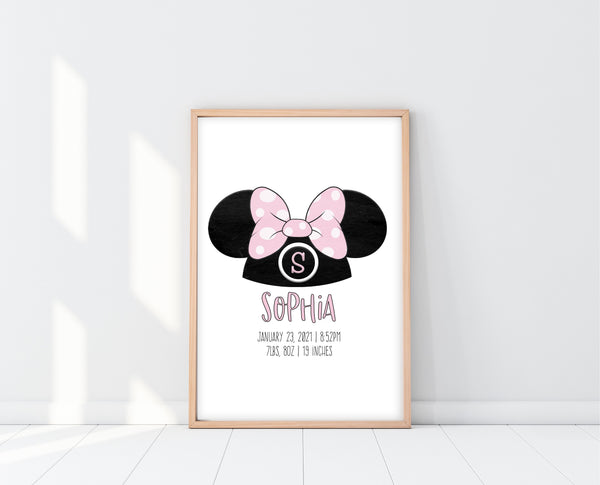 Mickey Mouse Nursery | Mouseketeer Print | Ollie + Hank