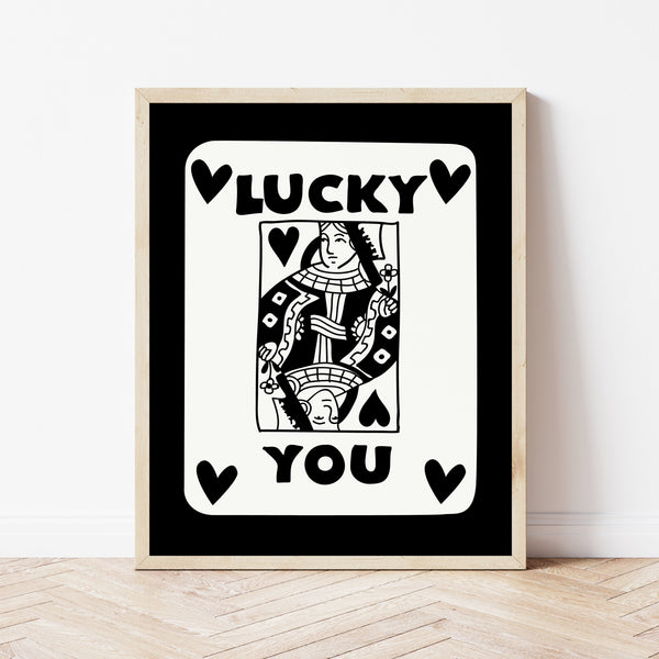 Queen Of Hearts Art | Queen Of Hearts Wall Art | Ollie + Hank