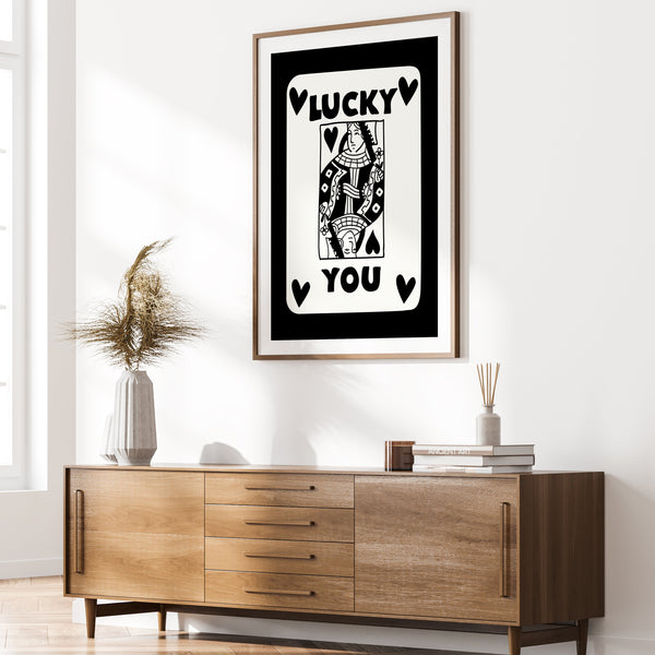 Queen Of Hearts Art | Queen Of Hearts Wall Art | Ollie + Hank