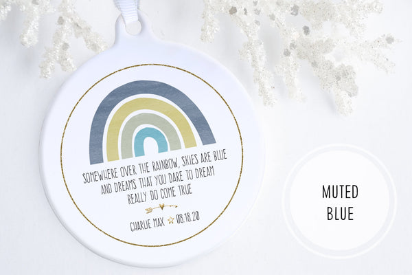 Rainbow Baby Gifts Boy | Rainbow Baby Ornament | Ollie + Hank