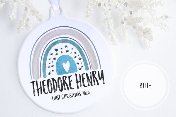 Rainbow Baby Ornament | Rainbow Ornament | Ollie + Hank