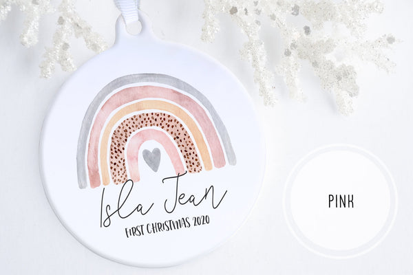 Rainbow Christmas Ornament | Rainbow Ornament | Ollie + Hank