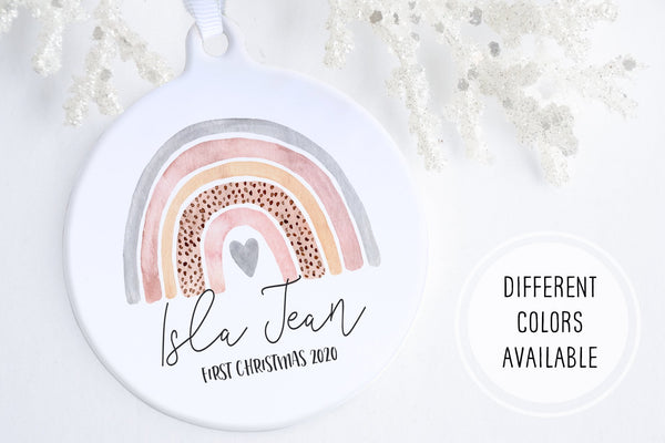 Rainbow Ornament | Rainbow Christmas Ornament | Ollie + Hank