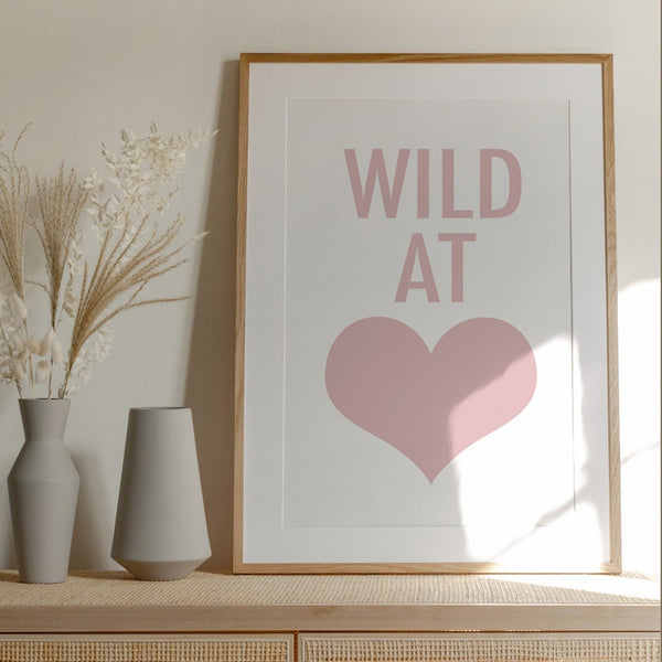 Wild At Heart Print | Ollie + Hank