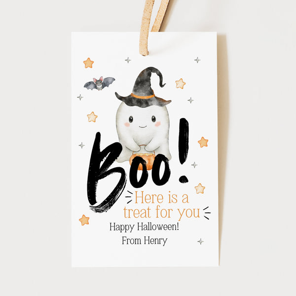 Halloween Gift Tag Printable | Halloween Treat Tag | Ollie + Hank