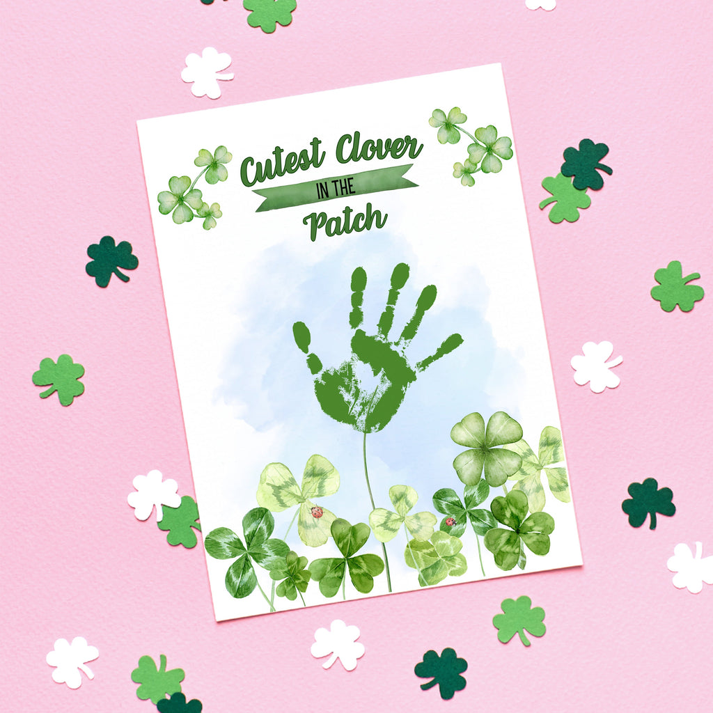 St Patricks Day Handprint Art, Keepsake Art Craft | Made By Teachers St Patricks Day Handprint Art, Keepsake Art Craft | Made By Teachers