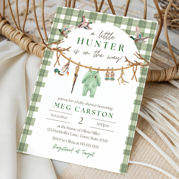 Duck Hunting Baby Shower | A LIttle Hunter Is On The Way | Ollie + Hank