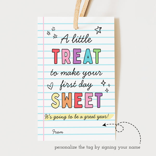 Back To School Gift For Students | A Little Treat To Make The First Day Sweet | Ollie + Hank