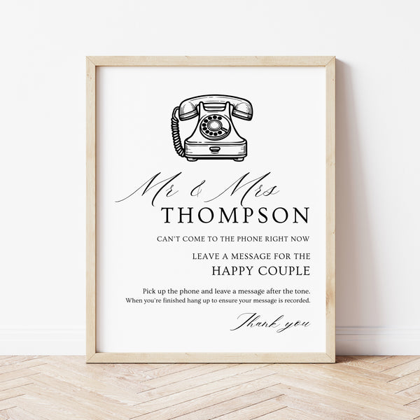 Audio Guestbook For Wedding | Wedding Guestbook Sign | Ollie + Hank