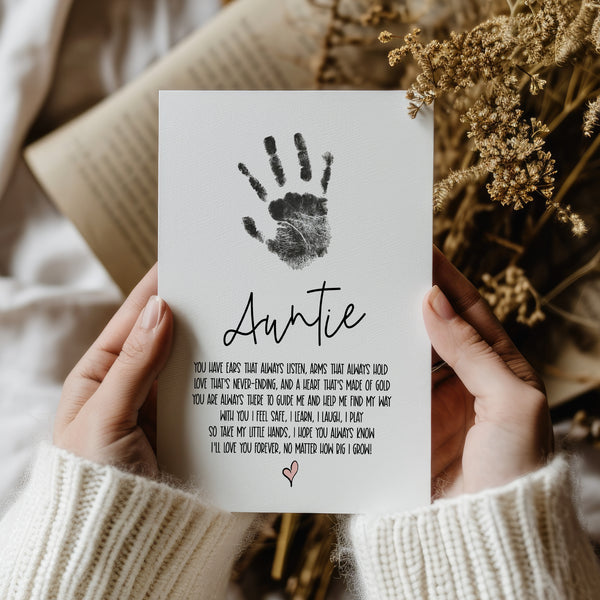 Card For Aunt | Aunt Gift From Baby | Ollie + Hank