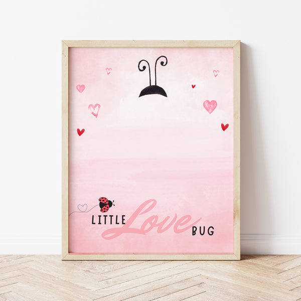 Valentine Footprint Art | Baby's First Valentines Day | Ollie + Hank